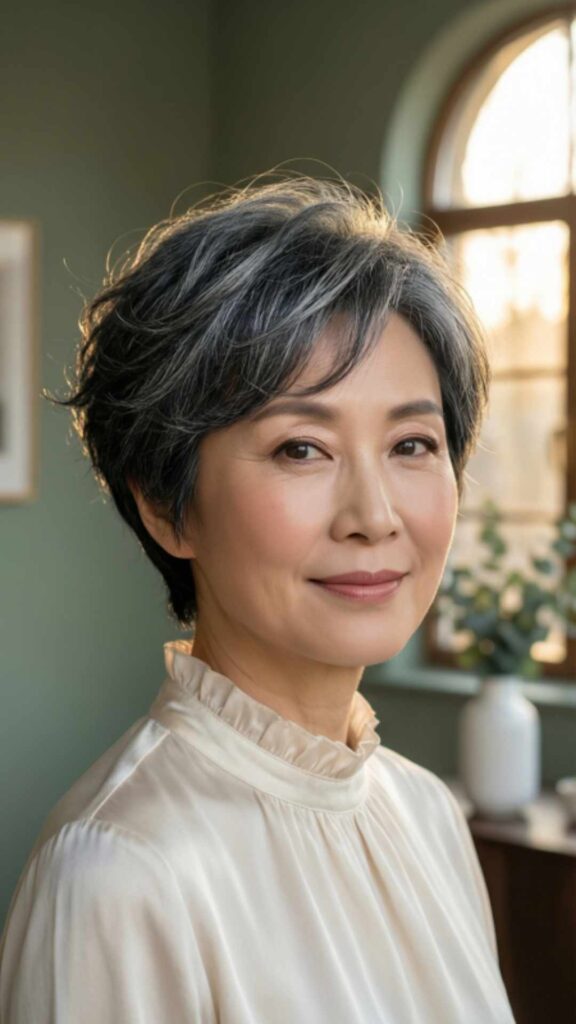 Pixie With Soft Crown Shape