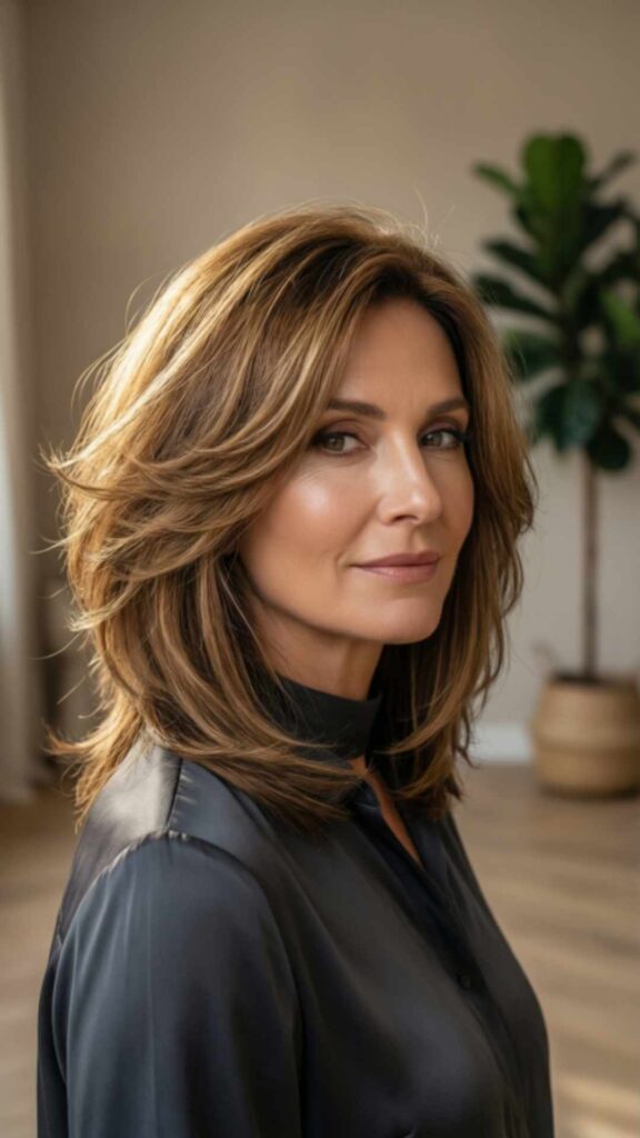 Soft Layered Bob That Adds Natural Body