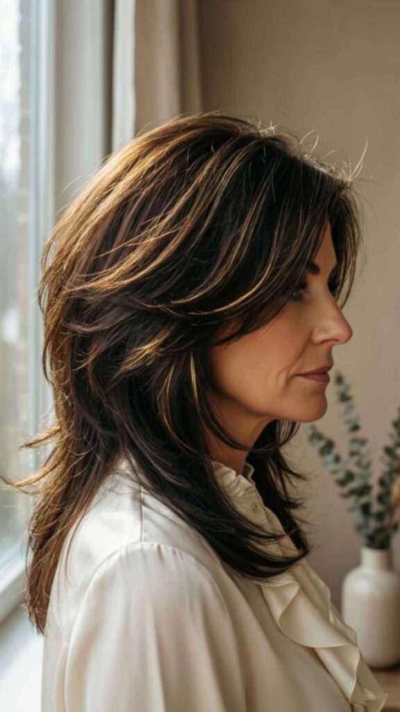 Layered Cut with Highlights