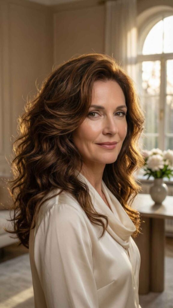 Soft Curls with Layers