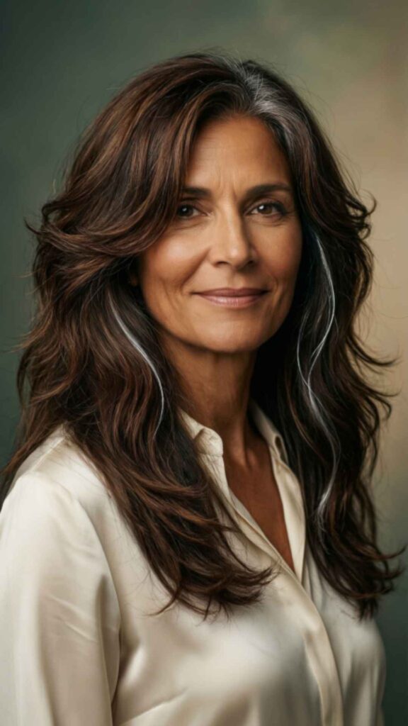 Long Layers With Face-Framing Pieces