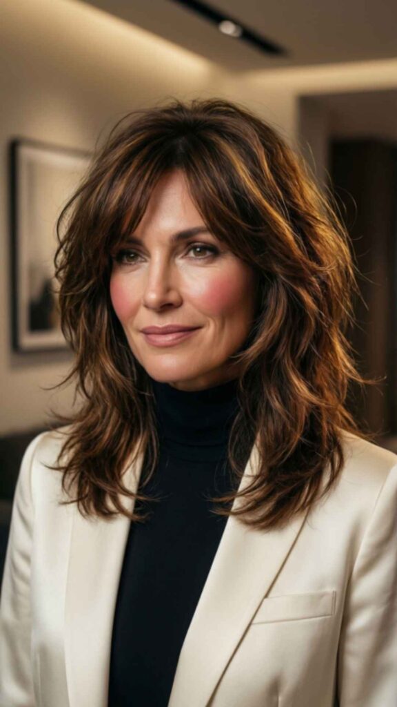 Shoulder-Length Shag