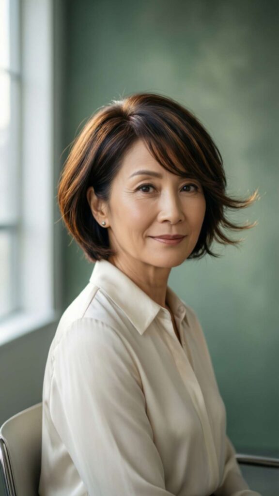 Textured Crop With Side Fringe