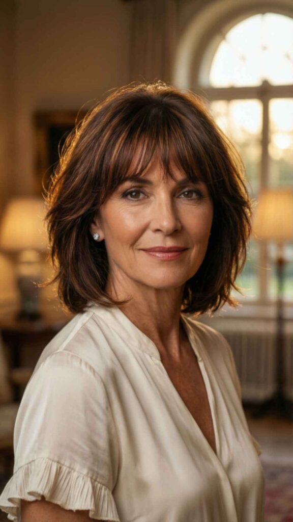 Soft Bob With Wispy Bangs