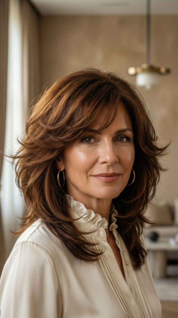 Layered Bob With Volume