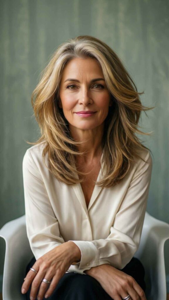 Layered Bob With Natural Flow