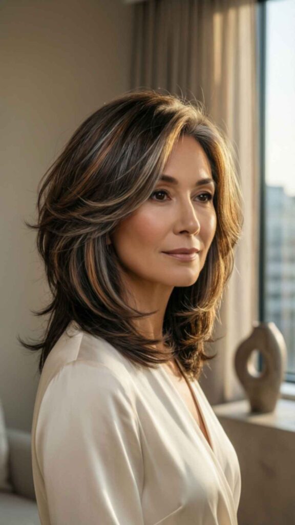 Layered Cut With Highlights