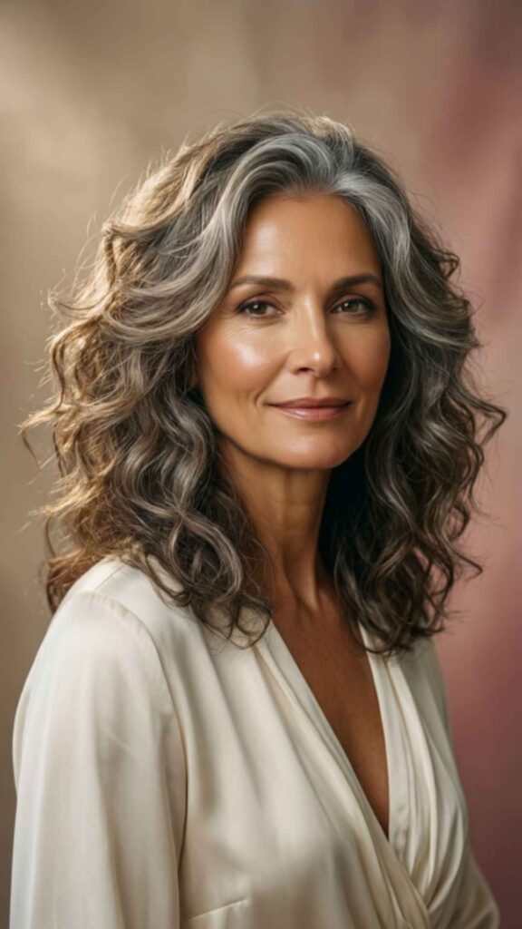 Layered Cut With Face-Framing Curls