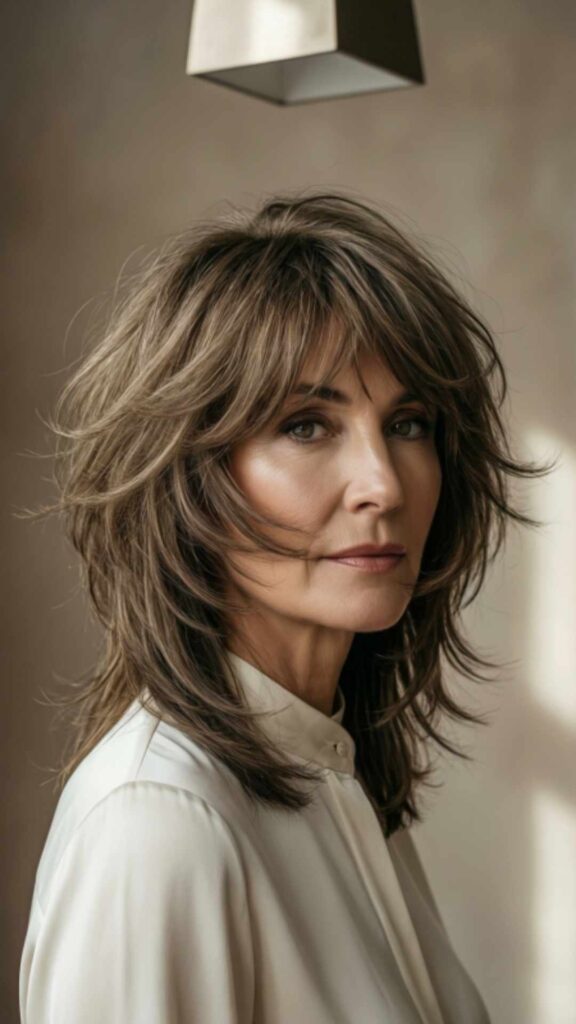 Layered Shag Haircut