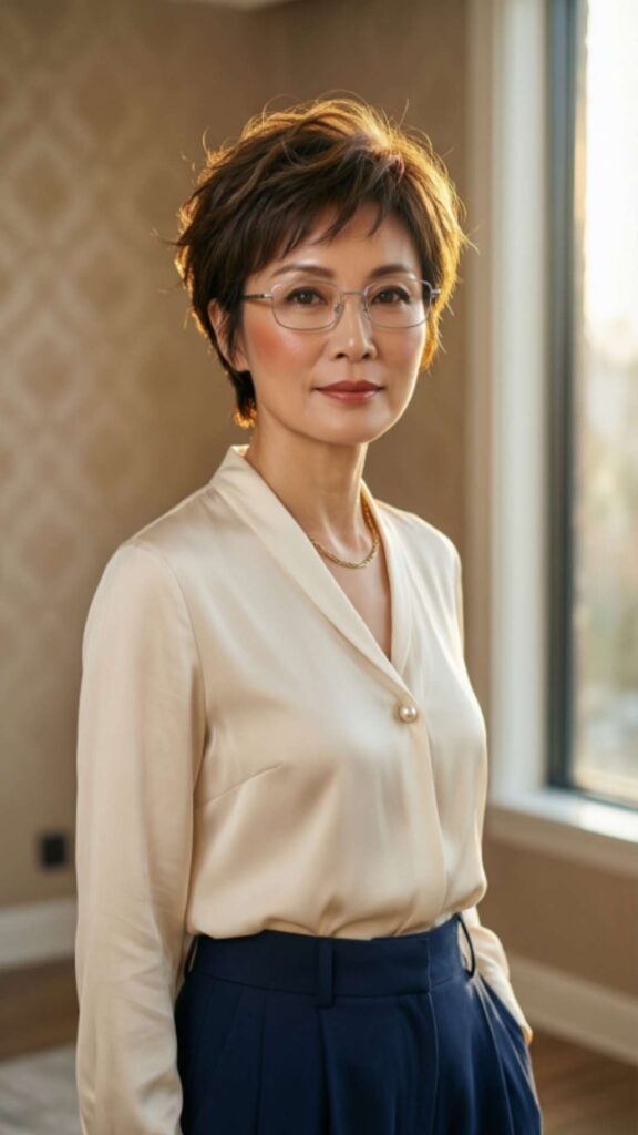 Modern Textured Pixie