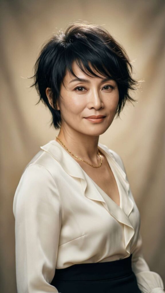 Pixie Cut With Volume