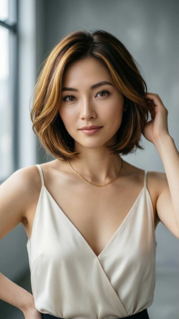 Soft Angled Bob