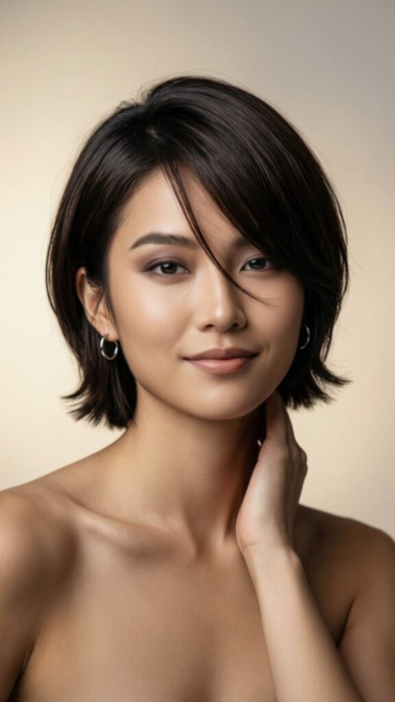 Sleek Stacked Bob