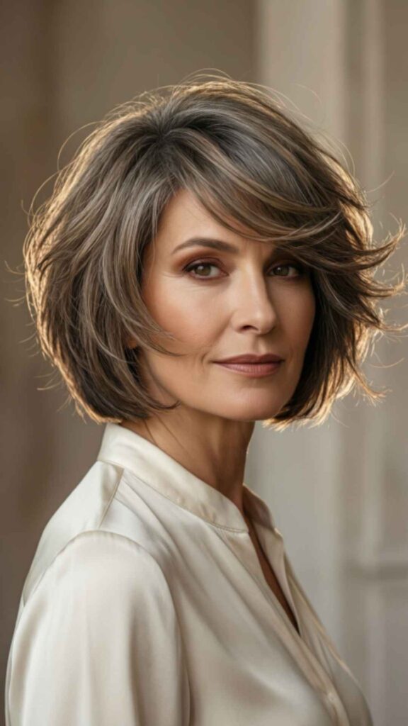 Short Shag with Light Layers