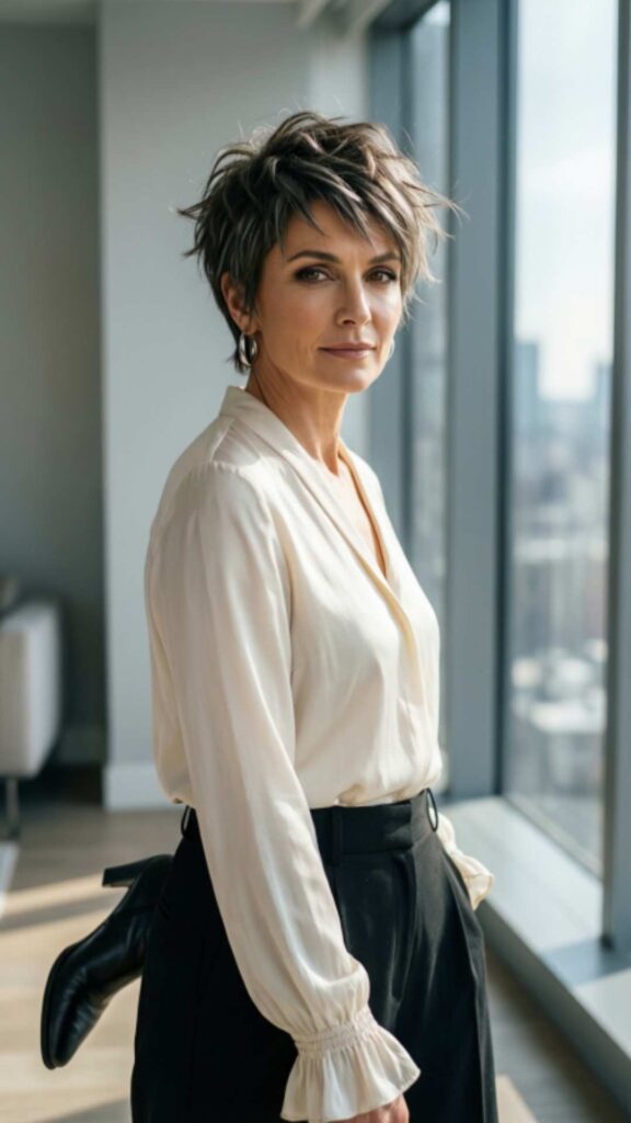 Highlighted Pixie Style