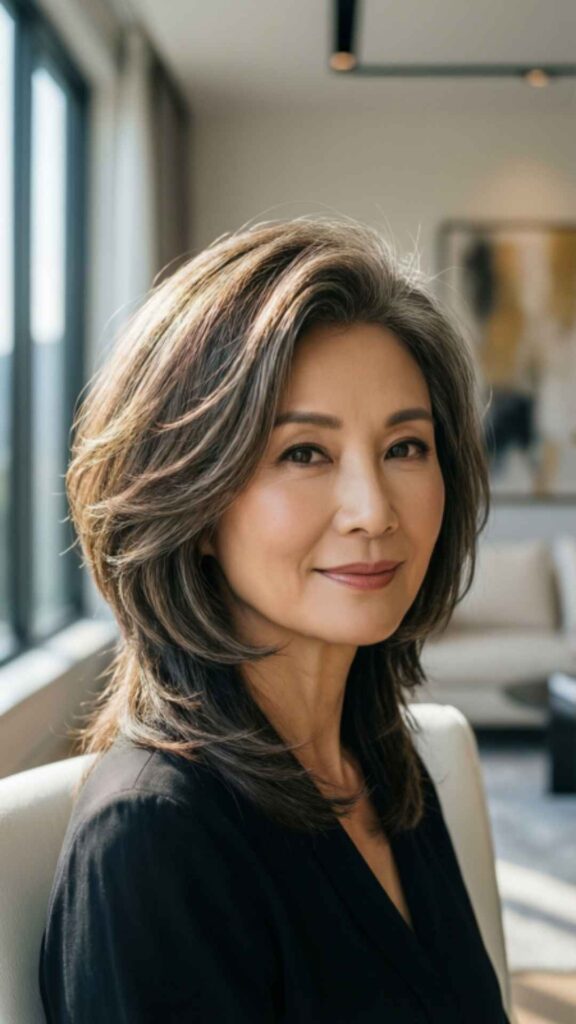 Angled Bob for Flattering Dimension