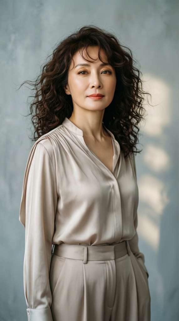 Curly Hair With Bangs