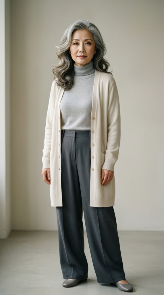 Side-Parted Wavy Cut