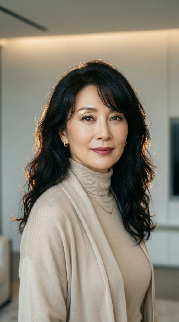 Side-Swept Bangs With Volume