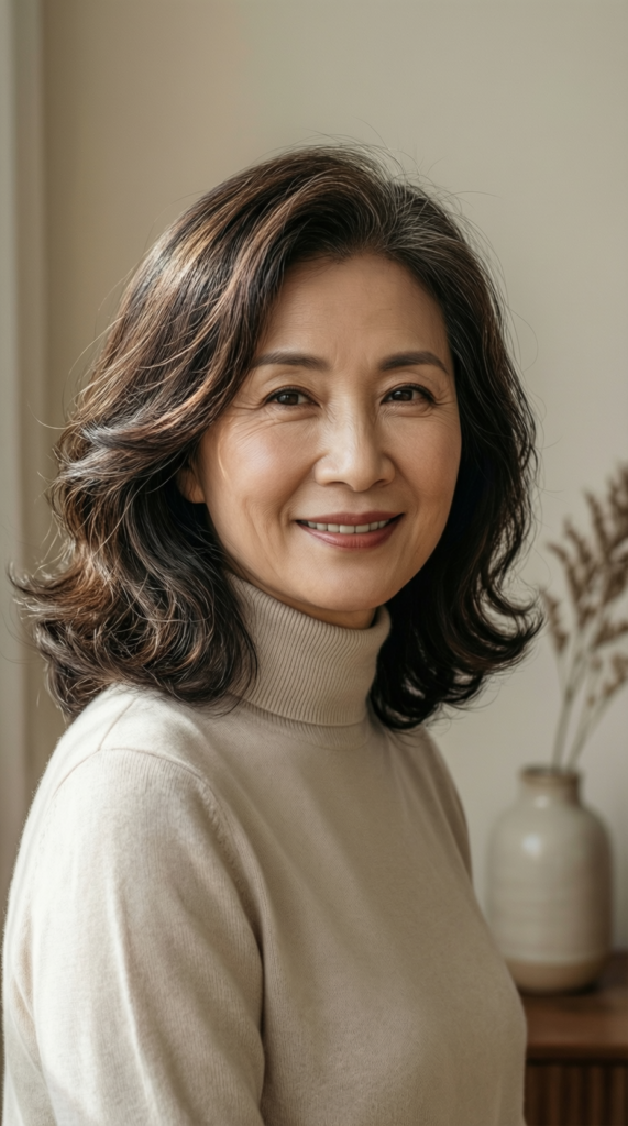 Shoulder-Length Cut With Face-Framing Layers