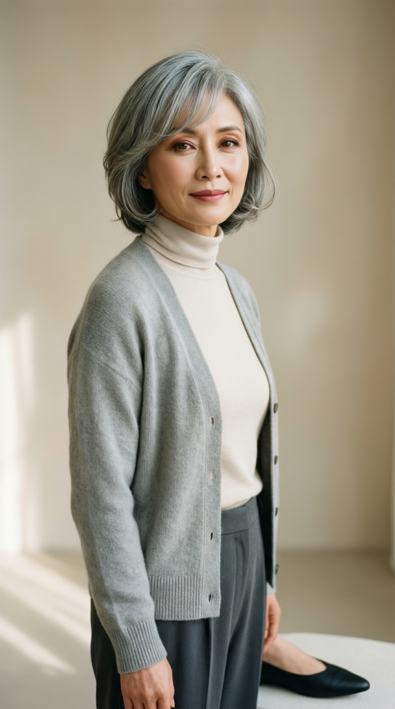 Pixie Cut With Side Swept Bangs