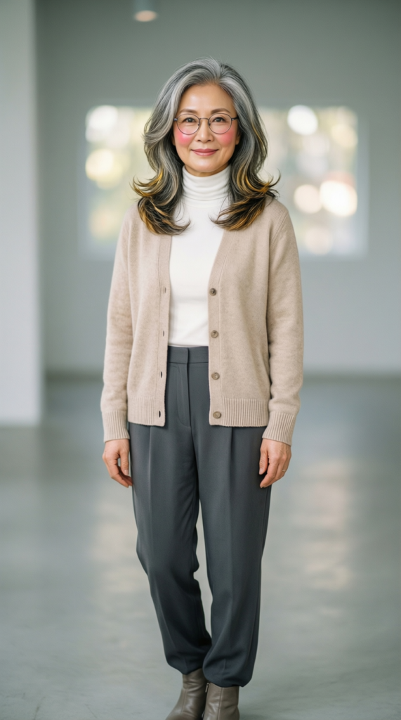 Shoulder-Length Layered Cut