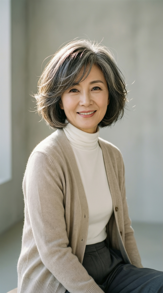 Short Layered Pixie Cut