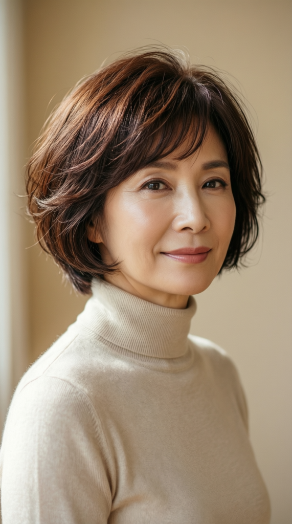 Textured Pixie With Bangs