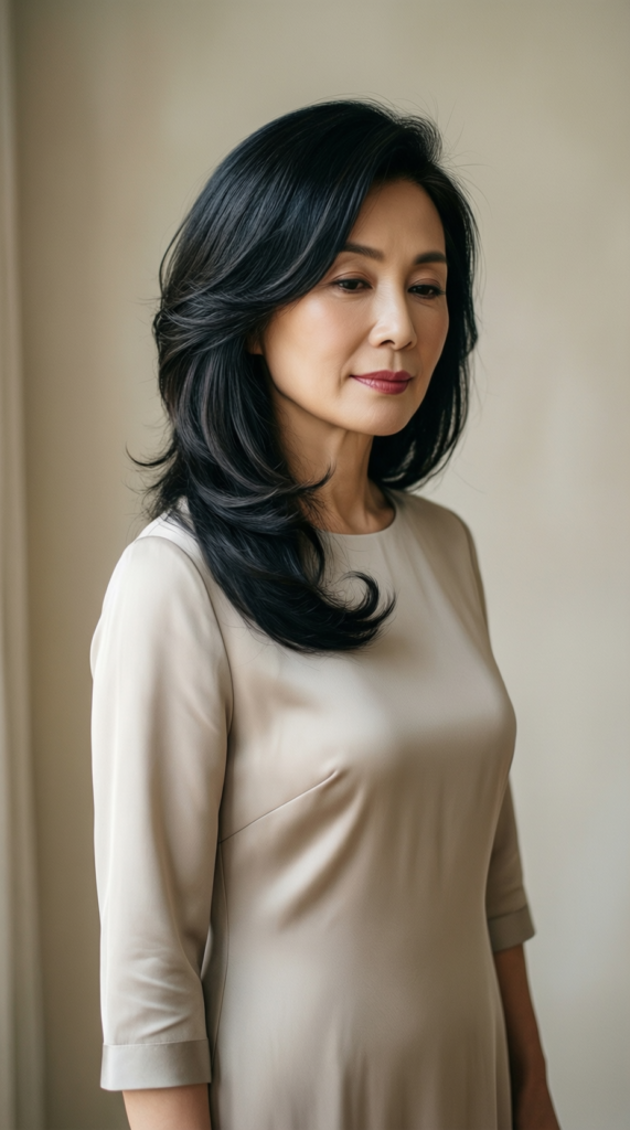 Layered Side-Swept Bob