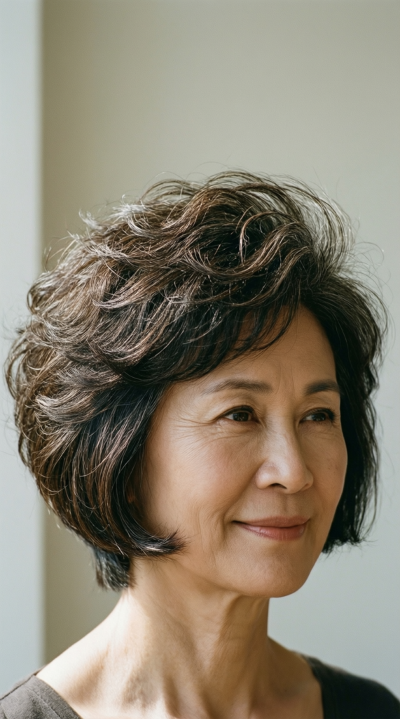 Voluminous Pixie With Tapered Sides