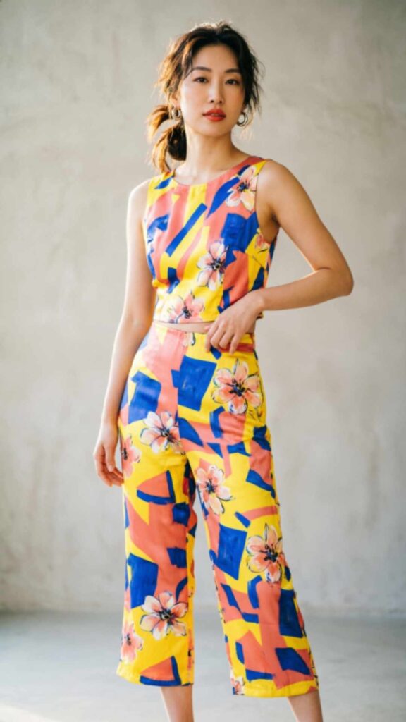 Bold Printed Jumpsuit