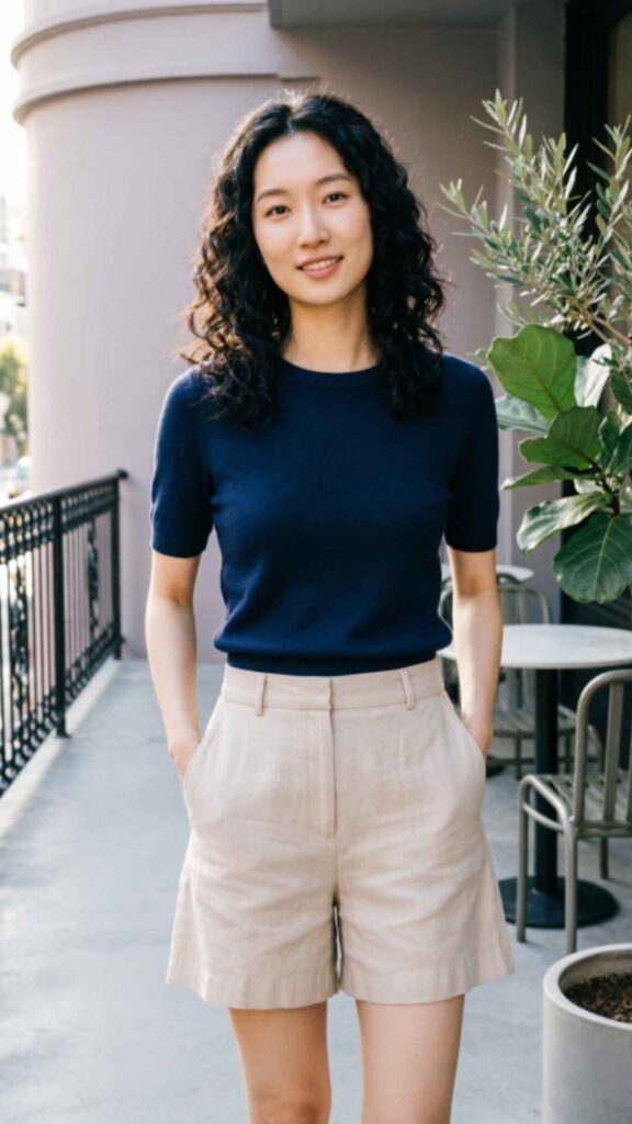 Culottes with Fitted Top