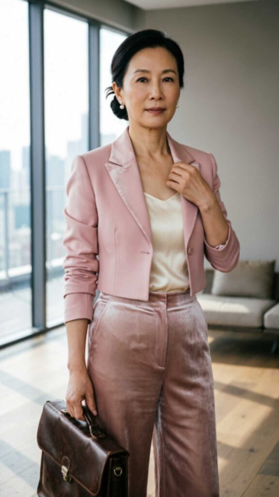 Tailored Suit in Soft Colors