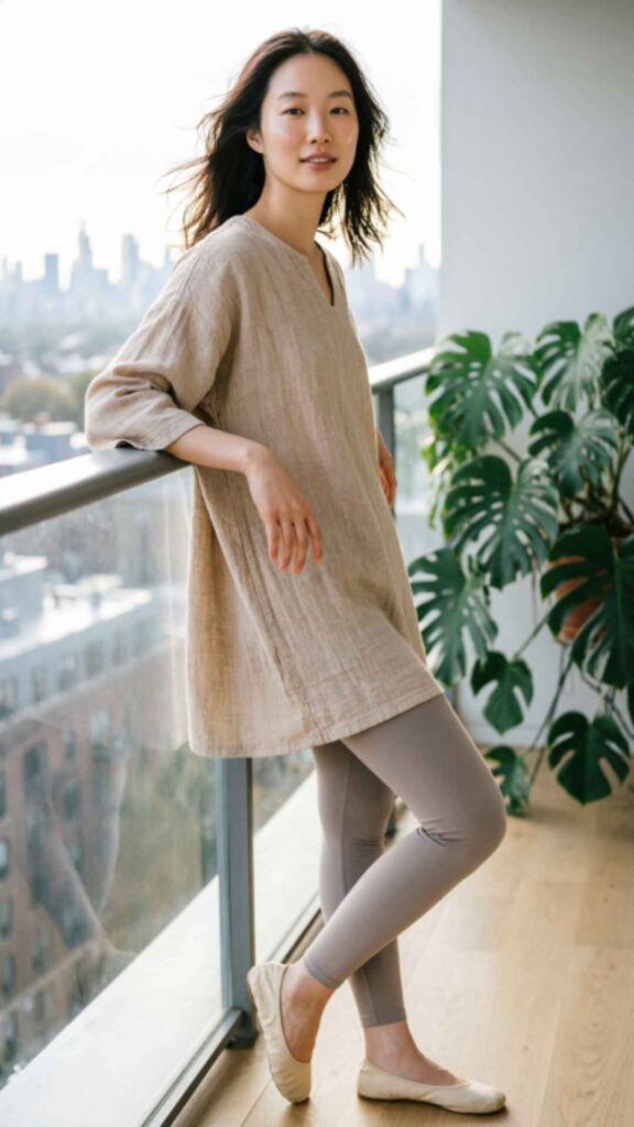 Flowy Tunics with Leggings