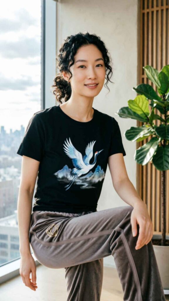 Sweatpants with Graphic Tees