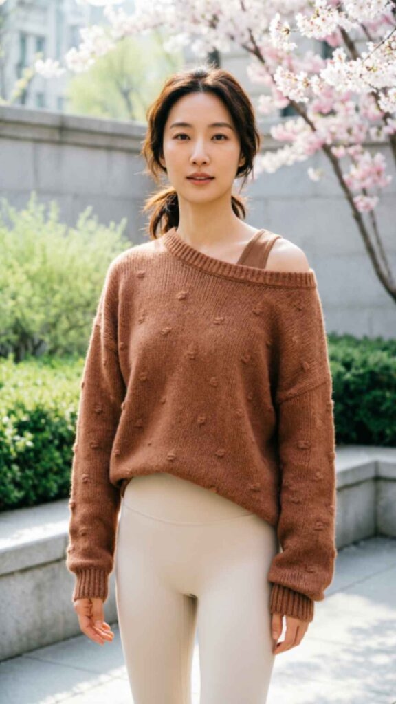 Oversized Sweater with Leggings