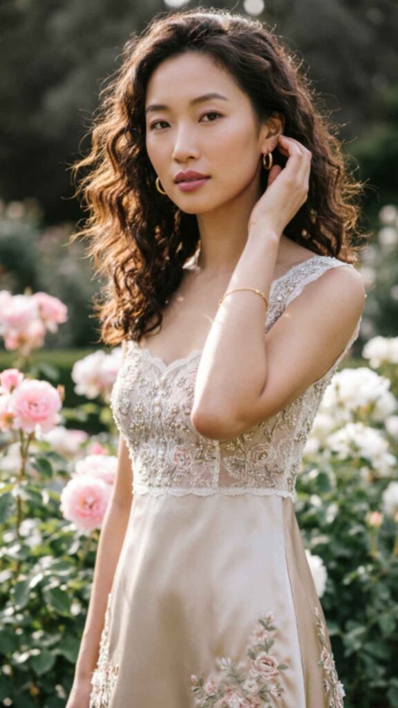 Embroidered Midi Dress