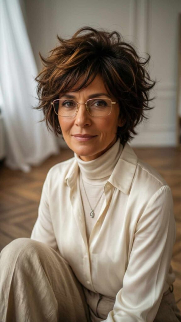 Pixie Cut with Volume