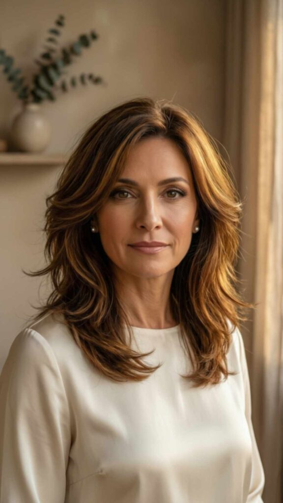 Medium Cut With Face-Framing Layers