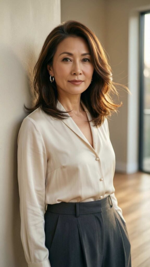 Sleek Medium Cut With Center Flow