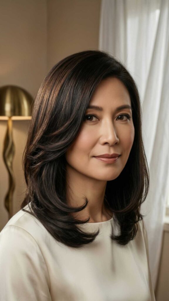 Long Bob (Lob) With Deep Side Part