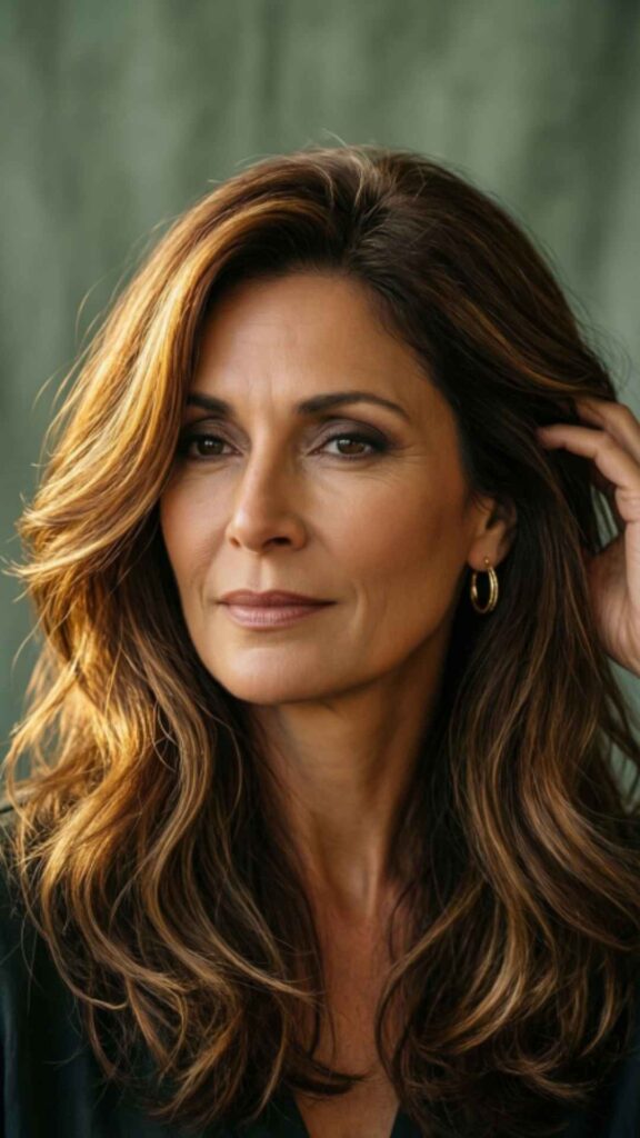 Soft Waves With Shoulder-Length Cut