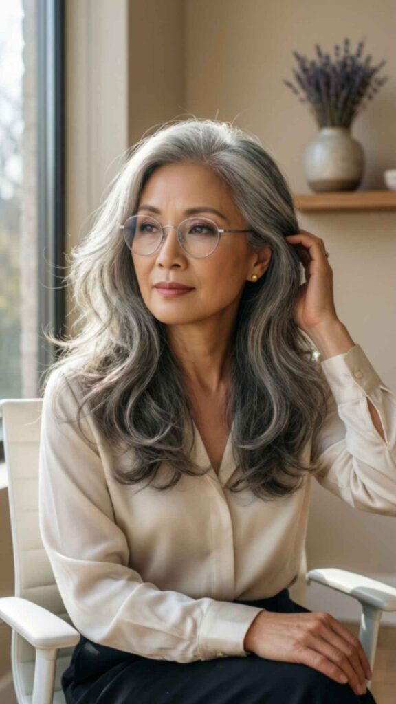 Layered Shoulder-Length Cut