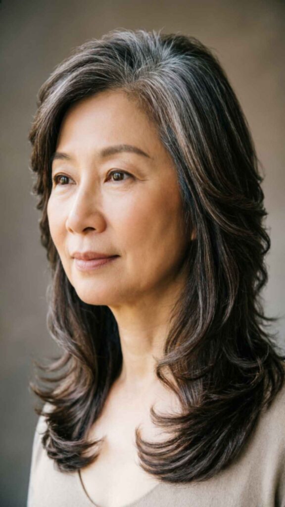 Layered Angled Medium Cut