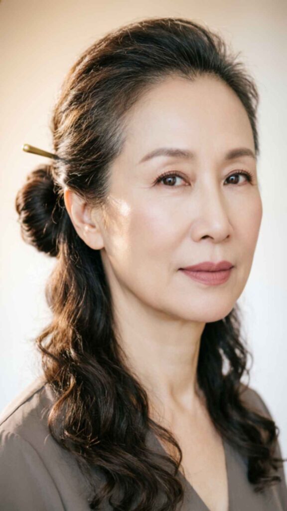 Half-Up, Half-Down Styles