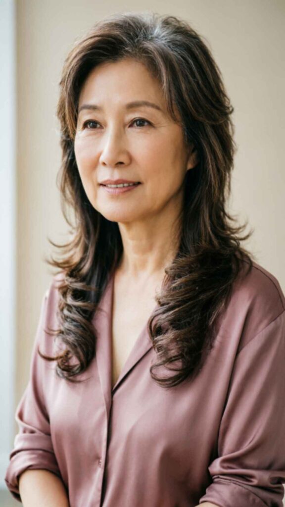 Long Layers with Face-Framing Pieces