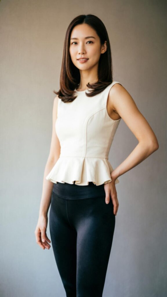 Peplum Top and Leggings