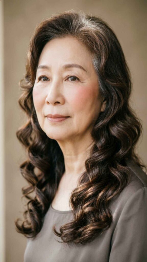 Wavy Shoulder-Length Cut