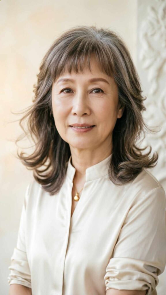 Feathered Medium-Length Cut