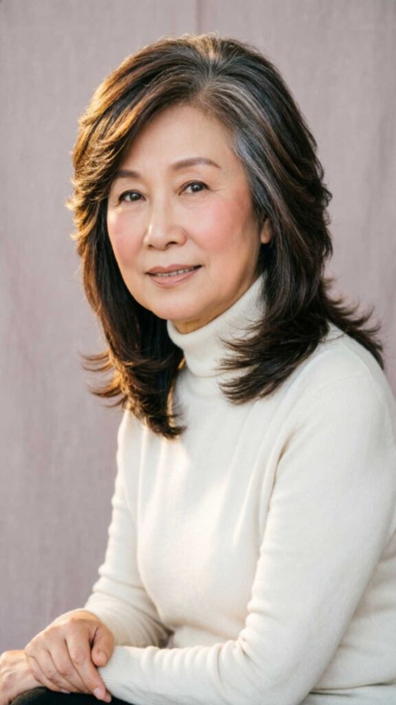 Layered Cut with Side Part